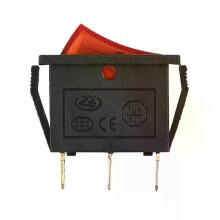 Met Push-In-klemmen Rood Met licht Aan-uit 3-pins 15A 250V Hoge kwaliteit 2e versnelling Eenvoudig te