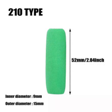 (210Type)Heat Insulation Plastic Cover Soft Foam Grip Thermal Protective Sponge Tube Replacement Part