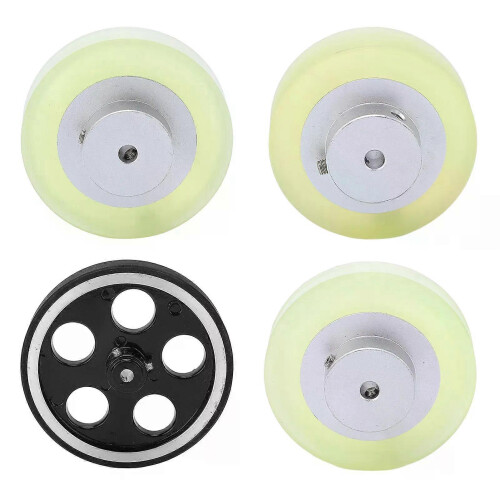 Encoder Meter Wheel Part Length Counter Wheel 6mm Hole Diameter Encoder Meter Accessory for Counting