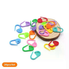 (20pcs)20/50/100Pcs Mix Color Plastic Knitting Tools Locking Stitch Markers Crochet Latch Knitting Tools