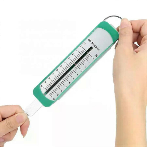 10N Meter Spring Dynamometer Bar Physics Mechanical Experiment Instrument Spring Force Gauge Meter Physics