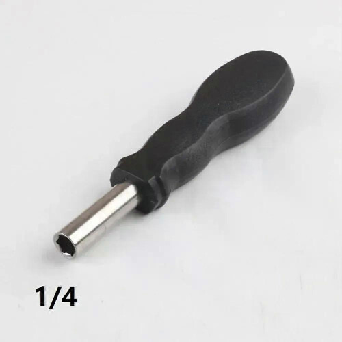 1pc 635mm Screwdriver Handle Soft Grip Rubber Hexagonal Screwdriver Bits Portable Replacement Extension