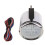 2 52mm 4 LED Alarmmeter OLIETEMPERATUUR CHK ENG Indicator Wit Chroom 2