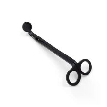 Candle Wick Scissors Stainless Steel Candle Core Trimmer DIY Handmade Candle Making Tools 18cm Black