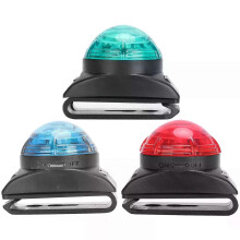 Pet LED Pendant Light Waterproof Luminous Bright Night Warning Lamp Clip On Collars Dog Accessories
