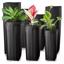 10 Pcs Deep Plant Nursery Pots With Drainage Holes Flower Germination Nursery Pot Seedling-Container