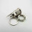 DC099 DC Power Supply Jack Socket plug Connector 55 * 21 mm Female Panel Mount DC-099 Threaded Metal 2