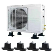 Trillingsdempingspad voor buitenunit van airconditioner, 4 stuks