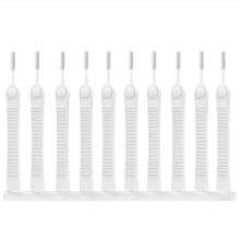 (Type A - 50 stuks) 10/50 stuks douchekopreinigingsborstel anti-verstopping miniborstel mobiele telefoon