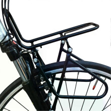 MTB Road Bike Front Pannier Rack Bicycle Cargo Racks Load Bearing 15kg Bike Carrier Bag Luggage Shelf