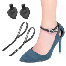 1Pair Women Fashion Shoelaces For High Heels Adjustable Shoe Belt Ankle Holding Loose Anti-skid Bundle