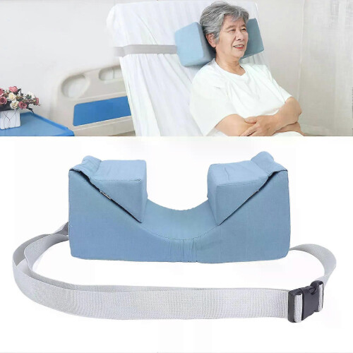 Head Wedge Positioning Pillow Sleeping Neck Stabilizer Pillow Face Up Pillow Stable Support Adjustable