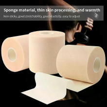6cm*20m 7cm*27m Foam Sports Tape Athletic Tape Underwrap Pre Wrap Sponge Tape Skin Color Non-adhesive