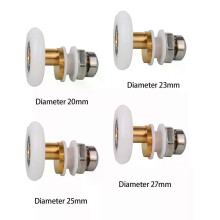 Shower Door Rollers  Pulleys/Guides/Wheels for Sliding Glass Doors  Replacement