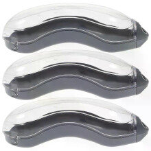 (20.50X6.50X6.00CM)3Pcs Goggle Case Swim Goggle Storage Boxes Plastic Storage Cases Eyewear Cases Accessories