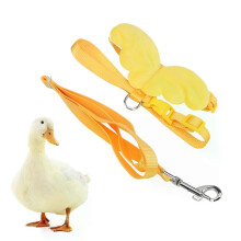 Ducks Traction Rope Adjustable Chest Strap Outside Walking Harness Leash For Pet Duck Chicken Goose