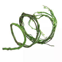 Wijnstokken voor reptielen Terrariumplanten Kooiaccessoires Gecko-tank Hangende kunstmatige bladeren