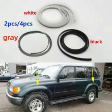 15M Side Fender Flares Wheel Arches Rubber Sealing Strip Sticker For Toyota Land Cruiser LC80 4500 1991-1997