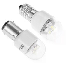 1Pc Sewing LED Bulb BA15D/E14 Light Bulbs AC 190-250V 05W Home Sewing Machine Bulb Lamp For Singer Brother
