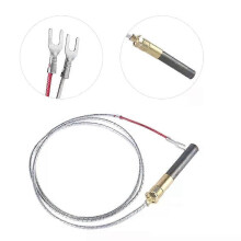 Thermocouple Replacement 2-Wire Copper Thermopile Generator Gas Fire-place Stove Heater Thermopile Accessories