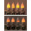 E27 LED candle lamp E14 Flame Bulb 110V LED Flame Effect Fire Light Bulbs 220V 240V Flickering Emulation 2