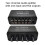 5CH Audio Distributor Stereo Audio Mixer 1 Input 5 Output RCA Splitter for Power Amplifier Active Audio 2