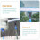 1 Set Window Cleaning Squeegee Microfiber Window Scrubber with Pole for Car 2