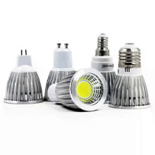 E27 GU53 GU10 MR16 LED COB Spotlight 9w 12w 15w Spot Light Bulb high power lamp DC12V or AC85-265V Warm/Cool