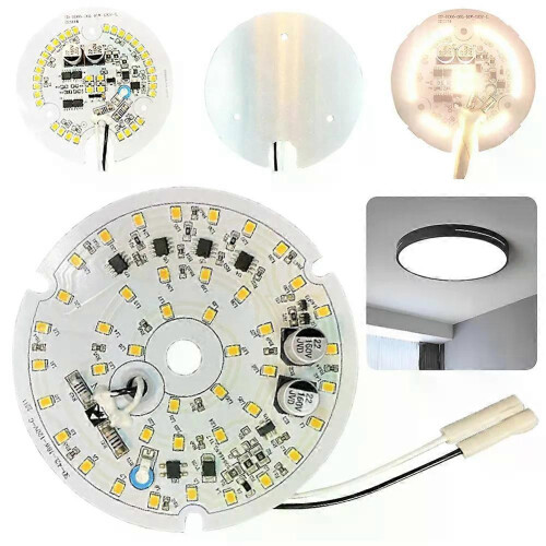 Ceiling Light LED Panel 220V-240V Replacement LED Module 3000-6500K Dimmable Round Lamp Ring LED Retrofit