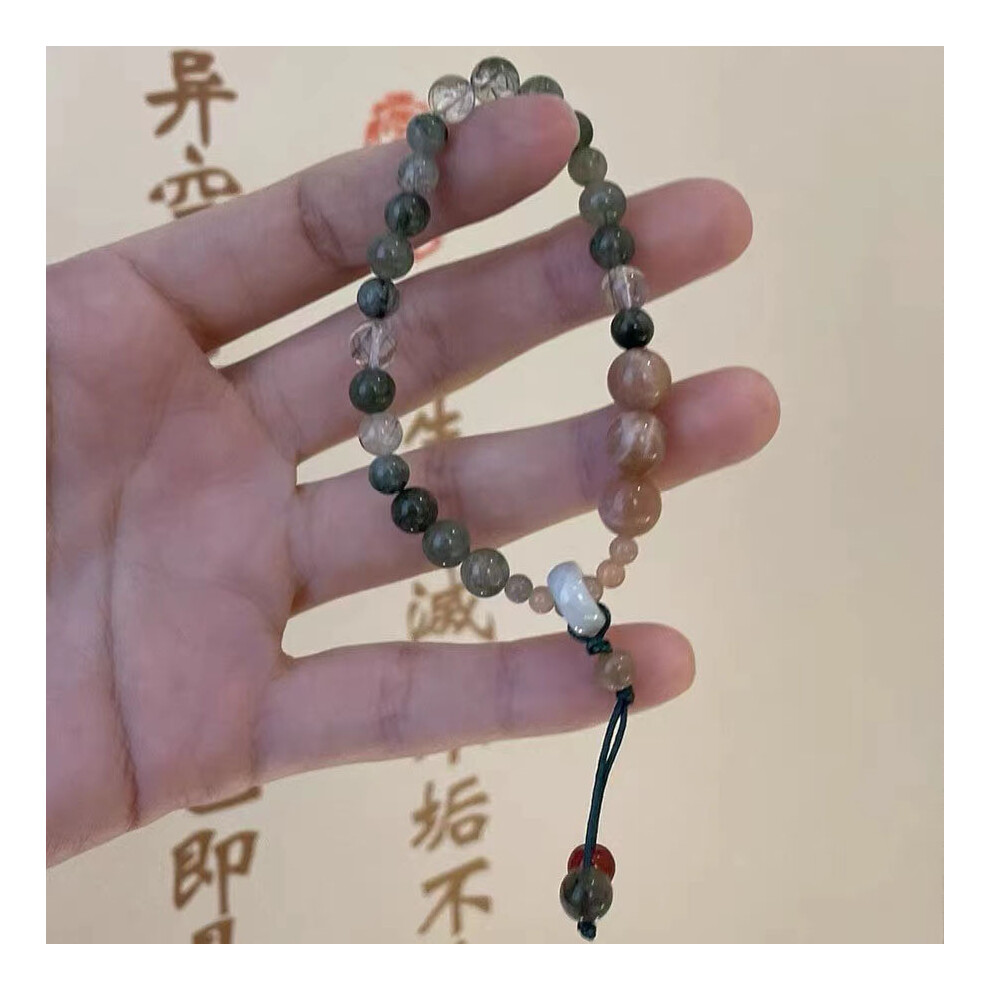 (Vintage Jewelry) Resin Lotus Lightweight Bracelet With Bamboo Motifs Perfect For Chic A Look-image-OPC-PHKYJRY-NEW