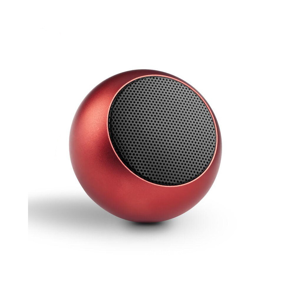 (Red) Mini Bluetooth Portable Audio Metal Pluggable Small Wireless Subwoofer Speaker-image-OPC-PHKYMS7-NEW