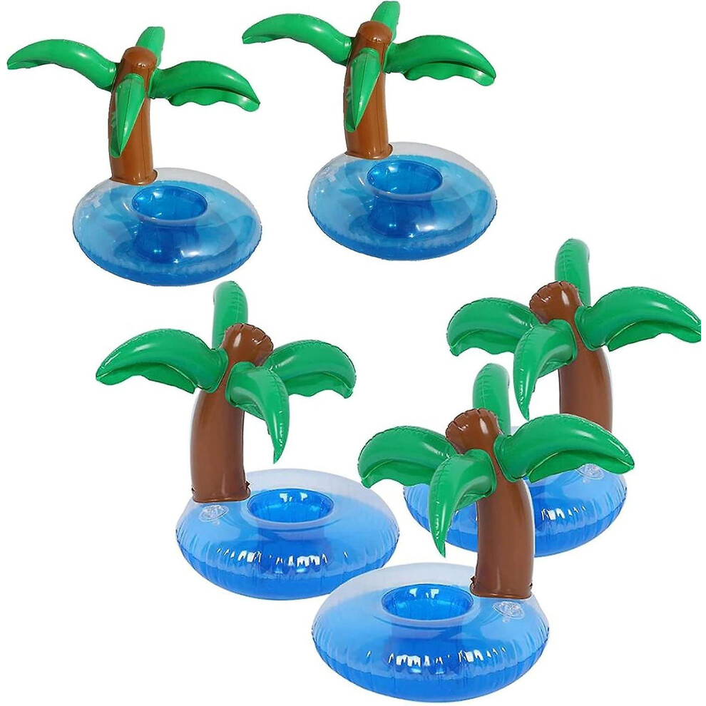 (As Show, One Size) Inflatable Pool Drink Coasters Pool Floating Coasters Drink Floating Coasters Kids Adult Pool Floating Coasters Decoration Summer 4631153679506