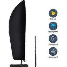 (As show, One size) Waterproof Umbrella Cover 2-4m Wide - 210D Oxford Fabric