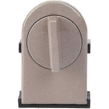 (As show, One size) Metal Anti-theft Window Stop Security Lock - Heavy Duty Adjustable with Rotary Switch