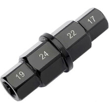 (As show, One size) Motorcycle Hex Axle Tool Set - Front Wheel Socket Wrench for Various Brands