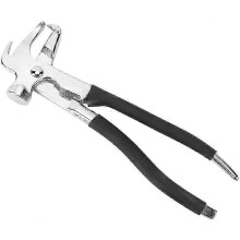 (As show, One size) 9-Inch Tire Balance Pliers - Removes Stick-On Wheel Weights, Auto Hammer Tool