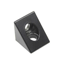 (As show, One size) 1pcs 2020 Aluminum Block Cube Prism Connector Wheel Regulator Corner V Slot Three Way Connector 90 Degree Angle