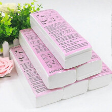 (As show, One size) 100pcs Professional Hair Removal Waxing Strips Non-woven Fabric Waxing Papers Depilatory Beauty Tool For Leg Hairs Removal New