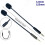 (2 section plug, One size) 3.5mm Microphone Replacement Flexible Detachable For Gaming Headsets Precise 3