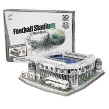 (B, One size) 3d Arena Puzzle Model Building Model Diy Puzzle Model Kit Fans Souvenirs
