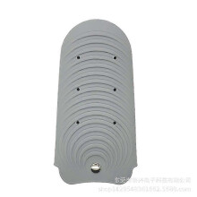 (Grey big, One size) Heat Resistant Silicone Mat Pouch For Hair Straightener Flat Iron Curling Iron Hot Hair Multifunctional Silicone Tools