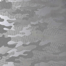 (As show, One size) 90cmx140cm Reflective Camouflage Butterfly Printed Fabric Diy Coat Jacket Safety Warning Cloth Waterproof Materials