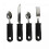 (As show, One size) Ergonomic cutlery - 4 pieces 1