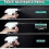 (As show, One size) Spray Bottle 500ml PET Plastic Atomizer 3 Modes (Fine Mist Stream Off) Refillable Empty Spray Bottle for Detergent Liquid 3