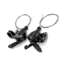 (As show, One size) 1 Pair For Shimano Sl m310 3x8 Speed Trigger Shifter Gear Lever Shifters Cycling Mtb