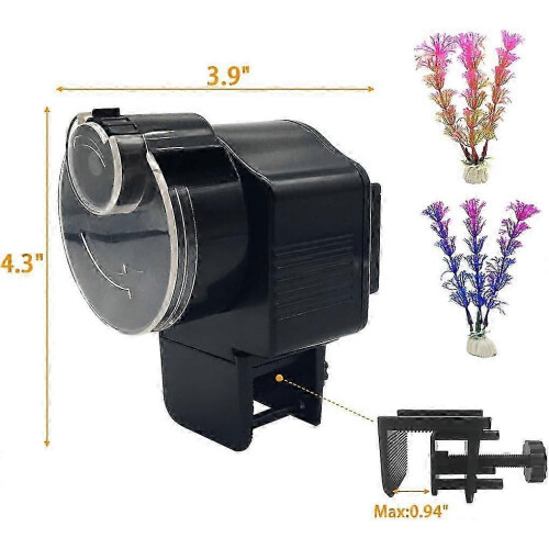 (As show, One size) Automatic Pond Fish Feeder by Fish Mate 1