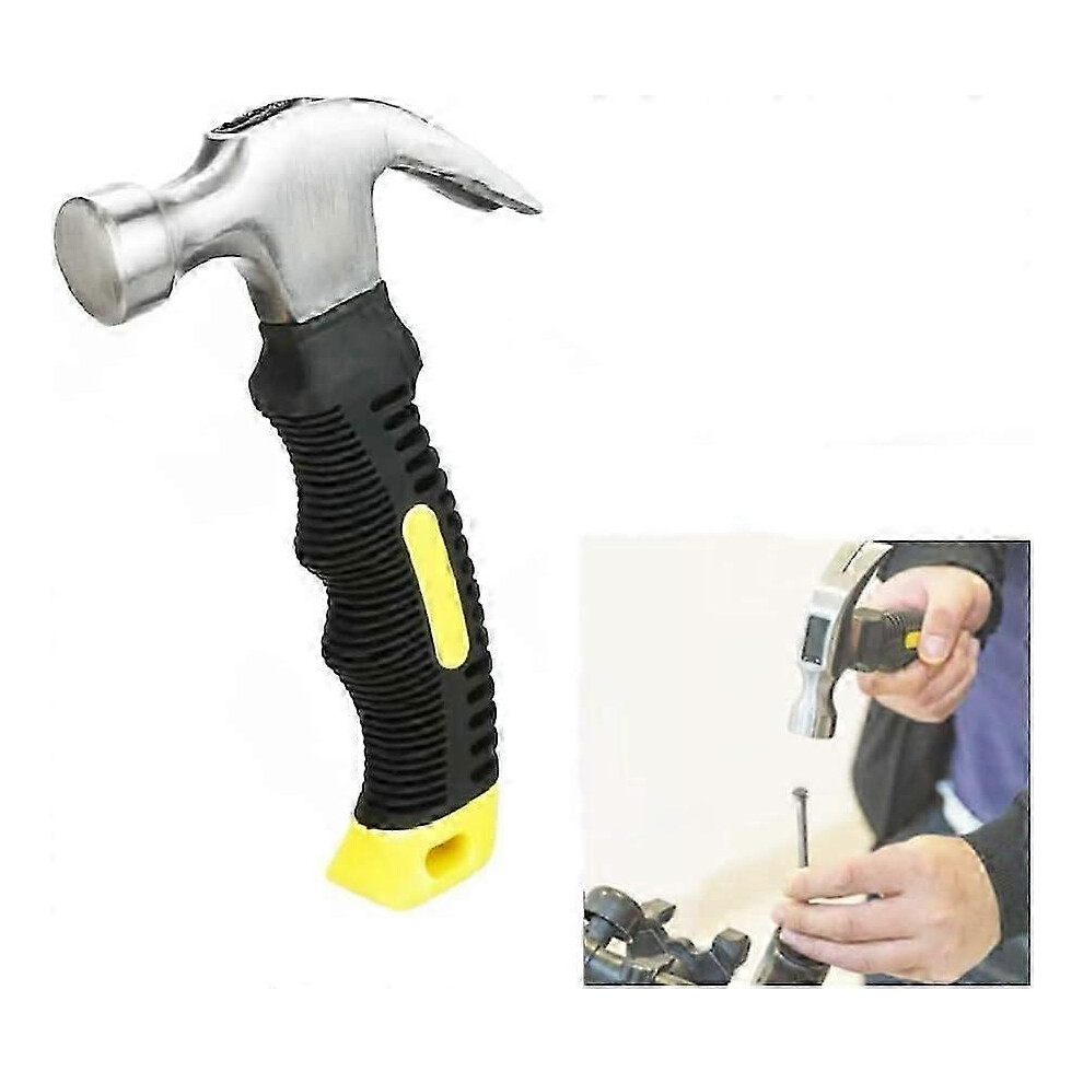 (As show, One size) Mini Steel Claw Hammer - Non-Slip Handle for Maintenance and DIY-image-OPC-PHKZRHB-NEW