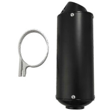 (As show, One size) 28mm Motorcycle Exhaust Muffler Pipe Kit Exhaust Racing Pipe For 50cc 110cc 125cc Dirt Pit Bike Atv