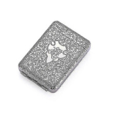 (As show, One size) Three Open Alloy Cigarette Case Peaky Blinders Creative 3sided Carved Men's , Good For Father's Day Gift