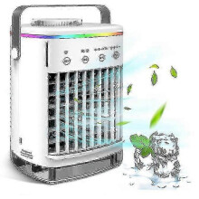 (As show, One size) Portable Air Conditioner Portable Air Conditioner 4 In 1 Air Cooler Fan Air Purifier
